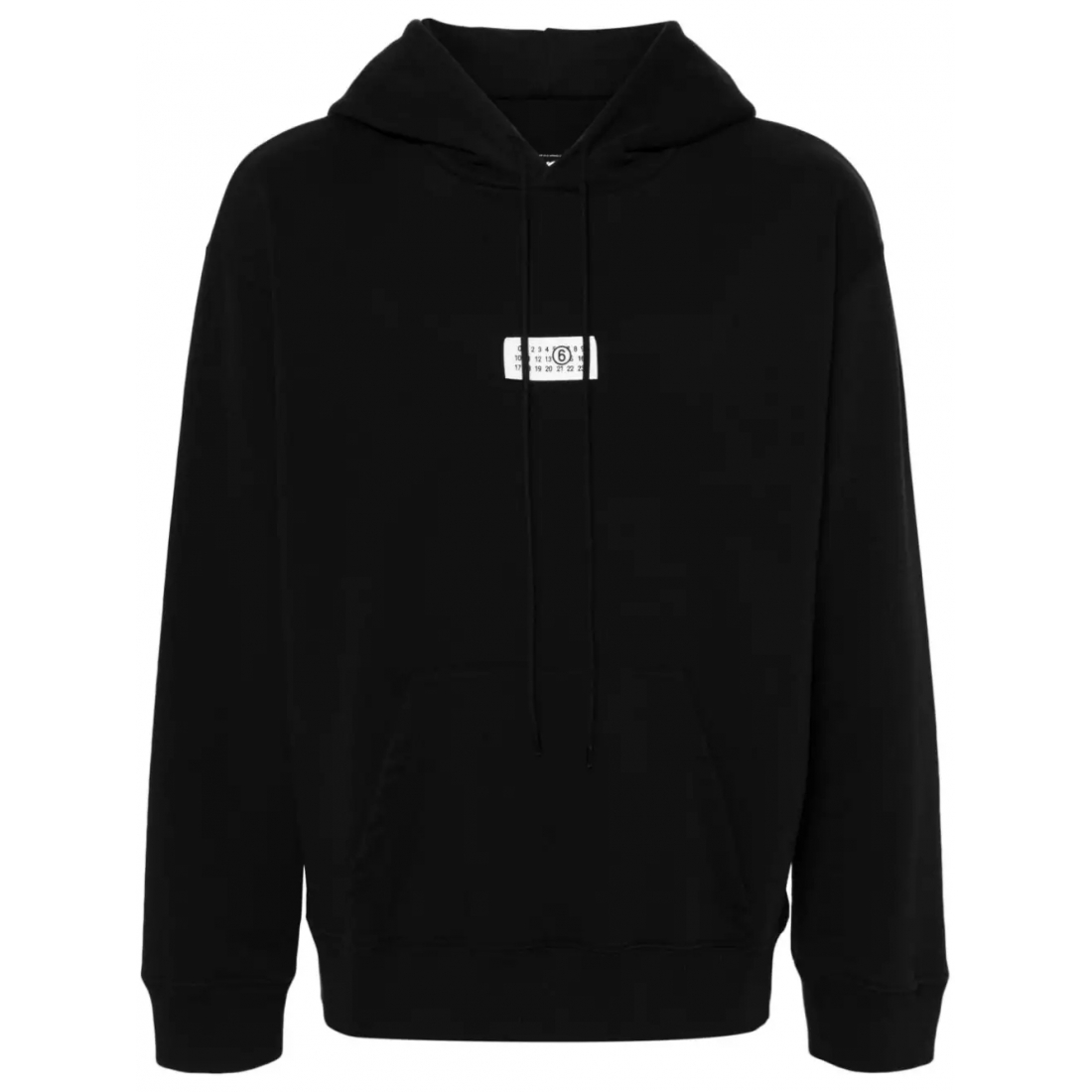 'Numbers-Motif' Kapuzenpullover für Herren