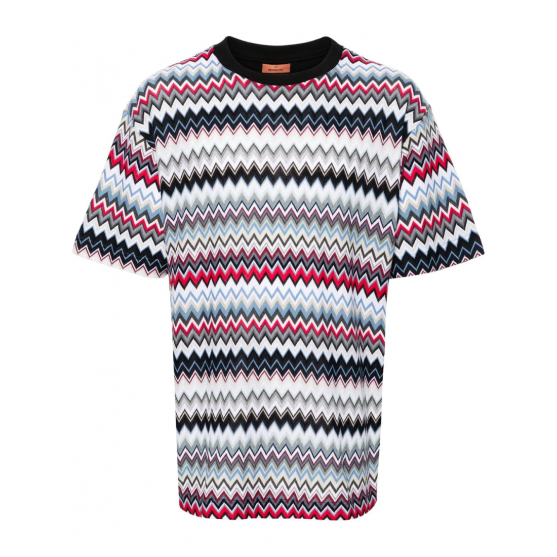 'Zigzag-Woven' T-Shirt für Herren