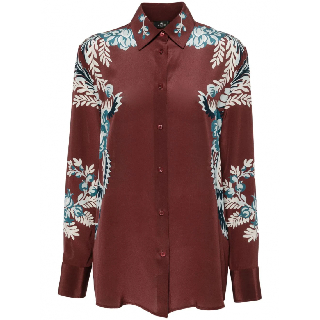 Chemise 'Floral-Print' pour Femmes