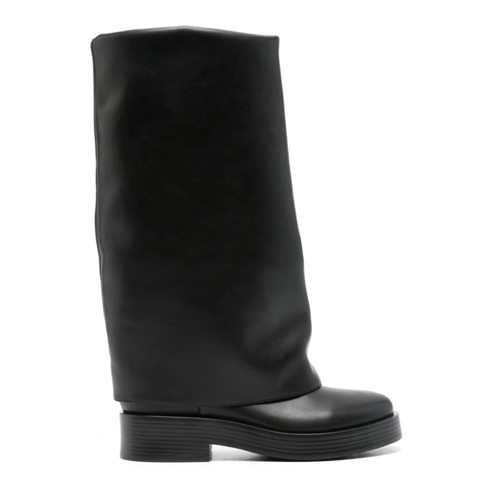 Women's 'Layered Mid-Calf' Long Boots