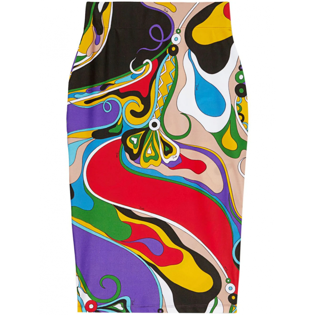 Women's 'Orchidee-Print' Pencil skirt