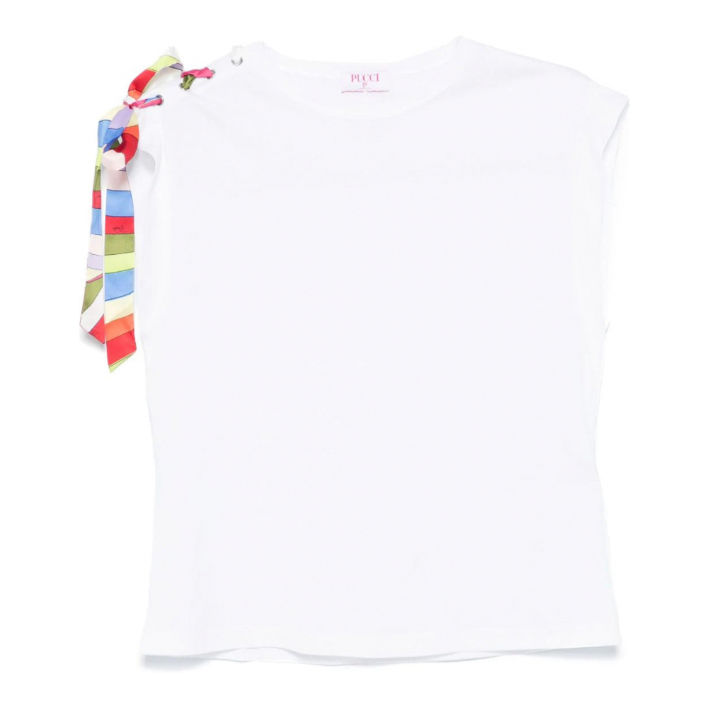 Women's 'Tie-Detail' T-Shirt