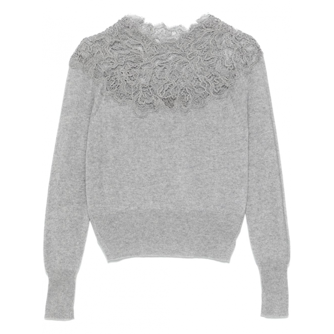 Pull 'Lace-Detail' pour Femmes