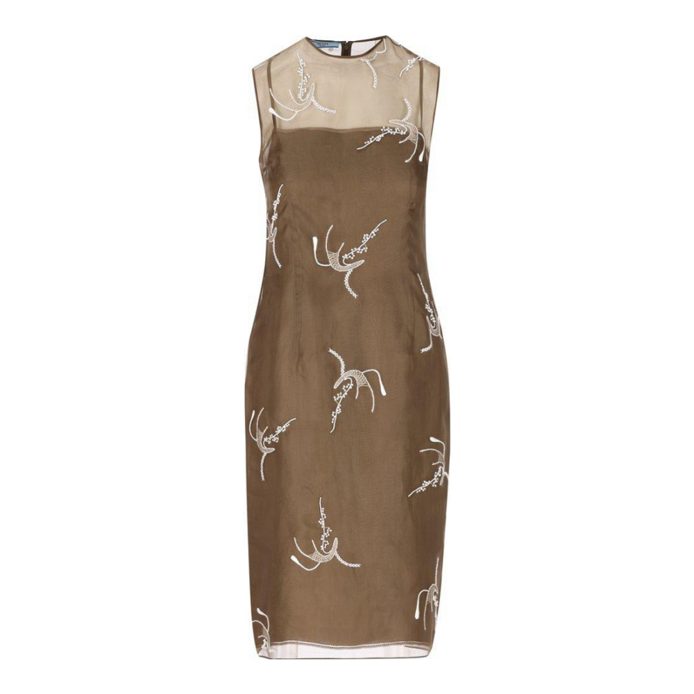 Women's 'Allover Embroidered' Midi Dress