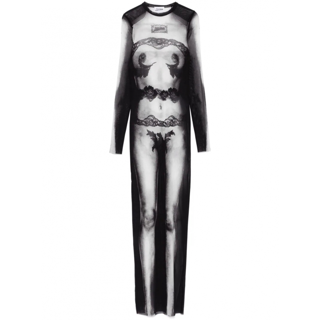 Robe maxi 'Body-Print' pour Femmes