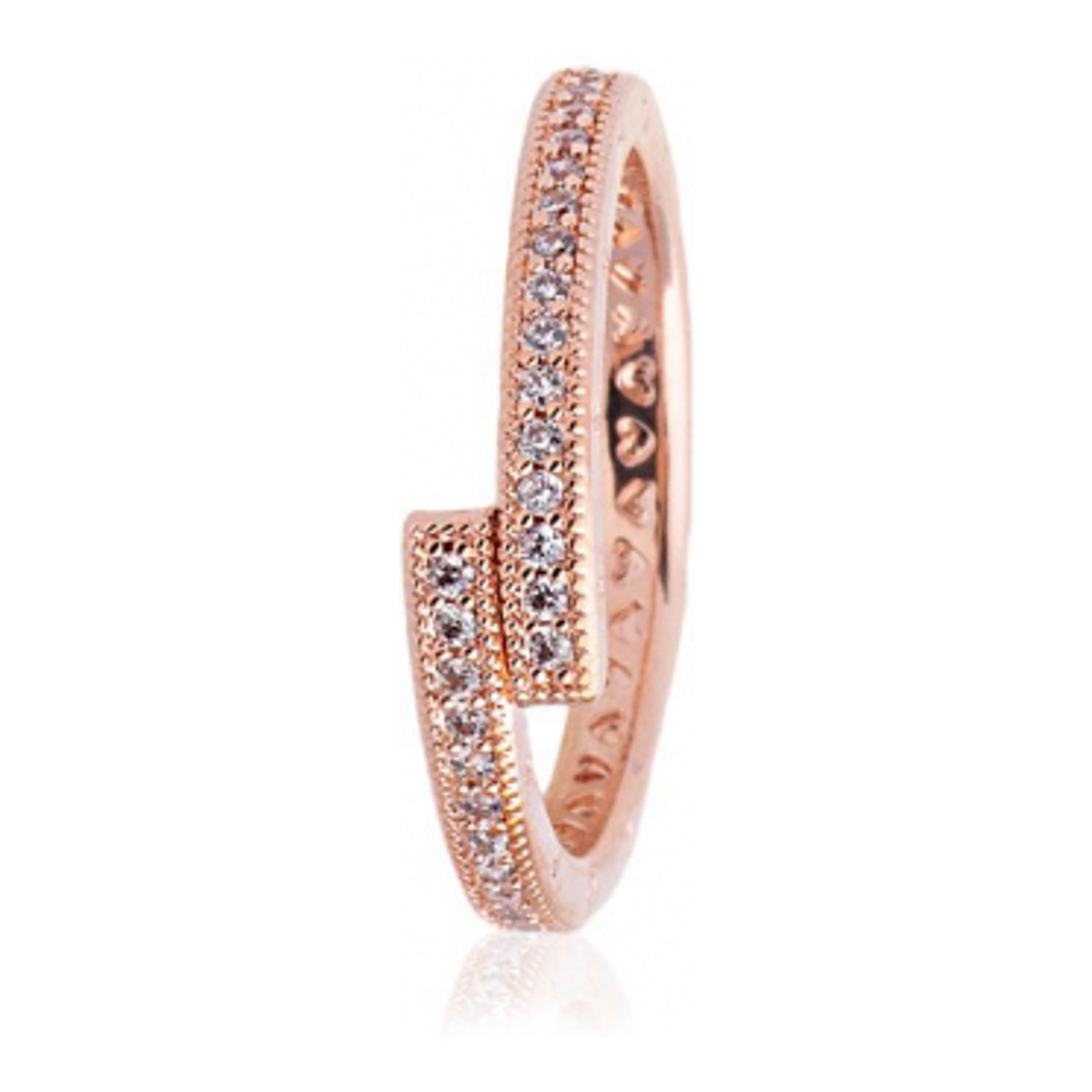 Women's 'Sparkling Overlapping' Ring