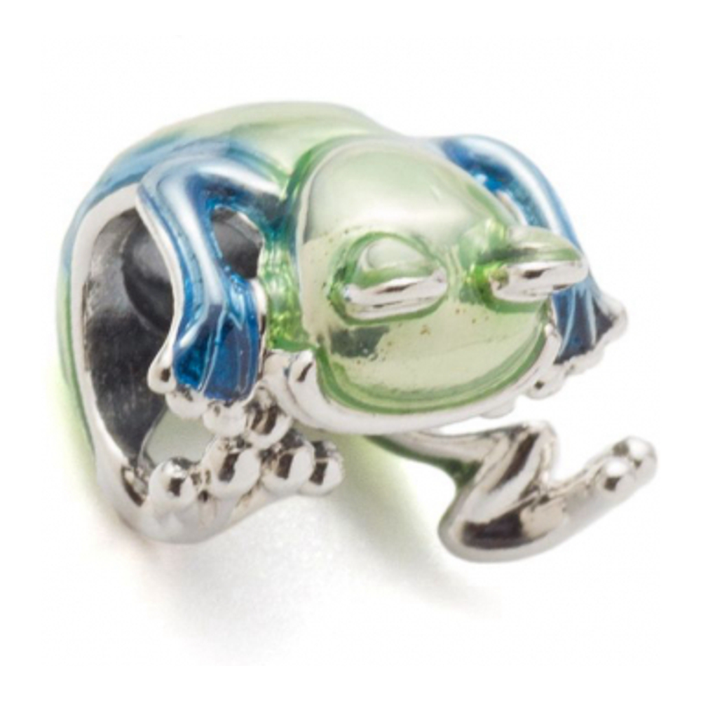 'Climbing Frog' Charm für Damen