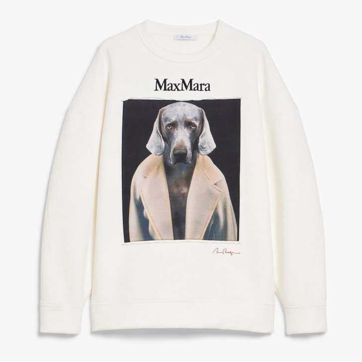 'Wegman Print' Sweatshirt für Damen