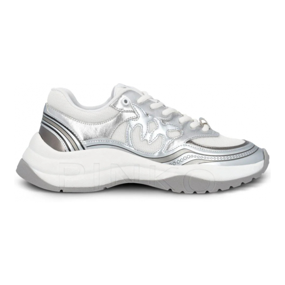 'Glammy 04 Metallic-Effect' Sneakers für Damen