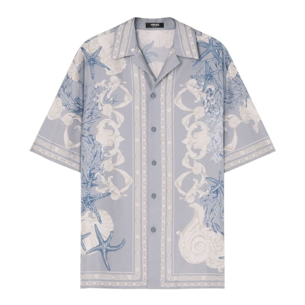 Men's 'Barocco Sea' Short sleeve shirt