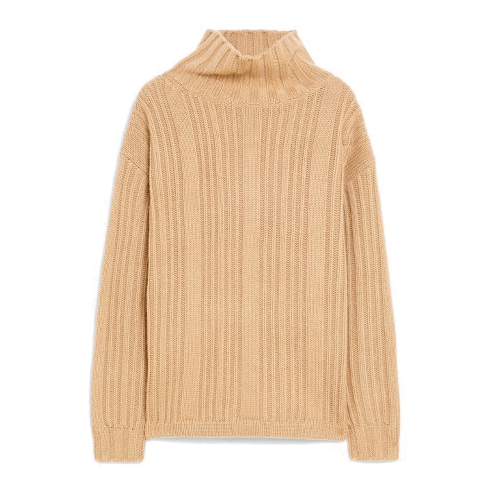 'Polo-Neck' Pullover für Damen