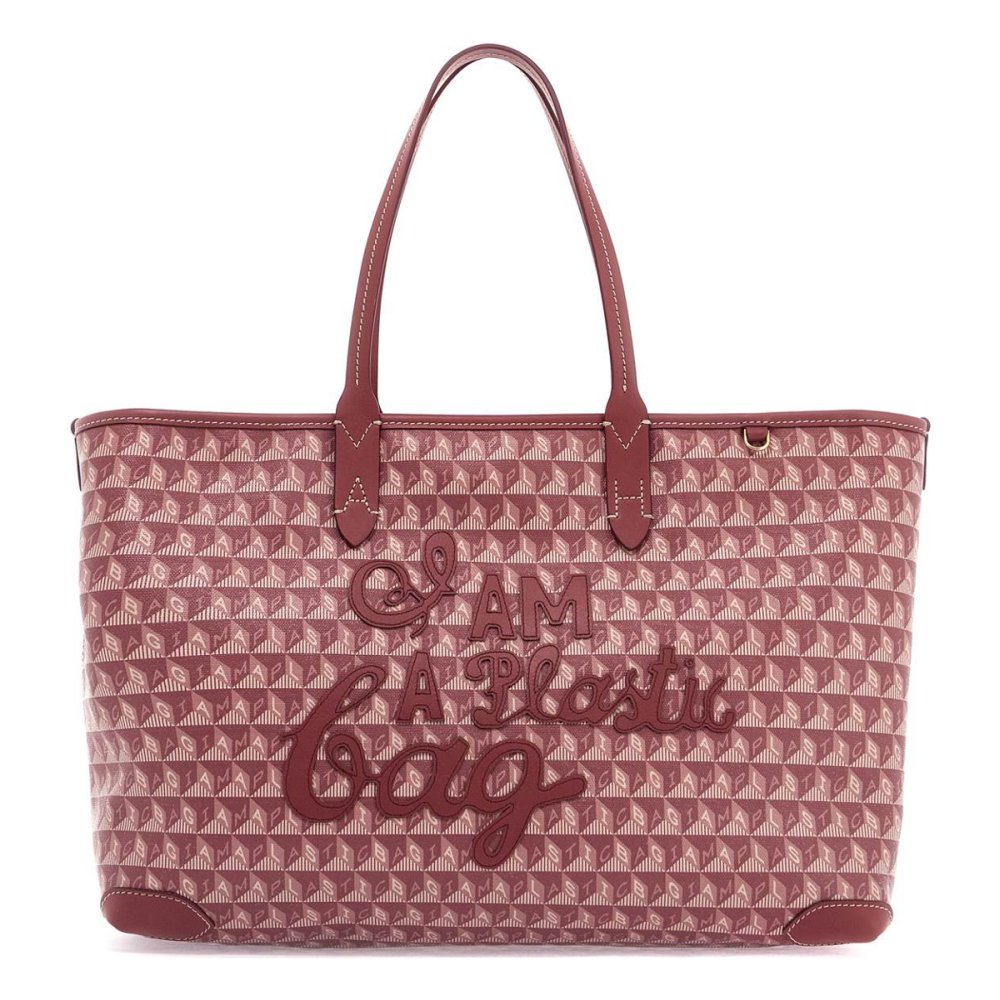 Women's 'I Am A Plastic Bag Zipped' Tote Bag