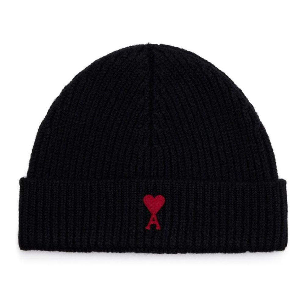 Bonnet 'Logo-Embroidered Ribbed-Knit'