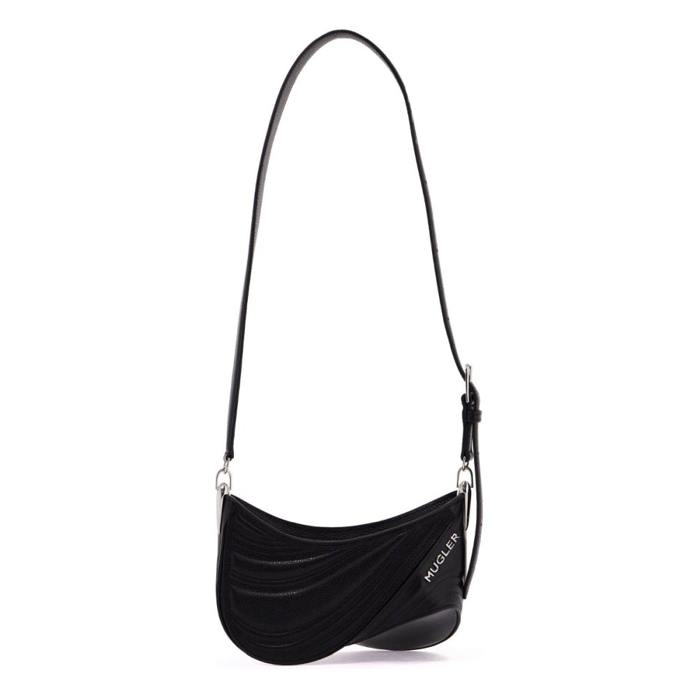 'Small Spiral Curve 01' Schultertasche für Damen