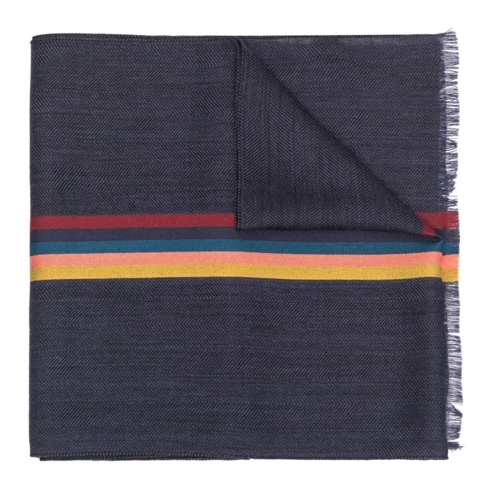 Men's 'Striped' Wool Scarf