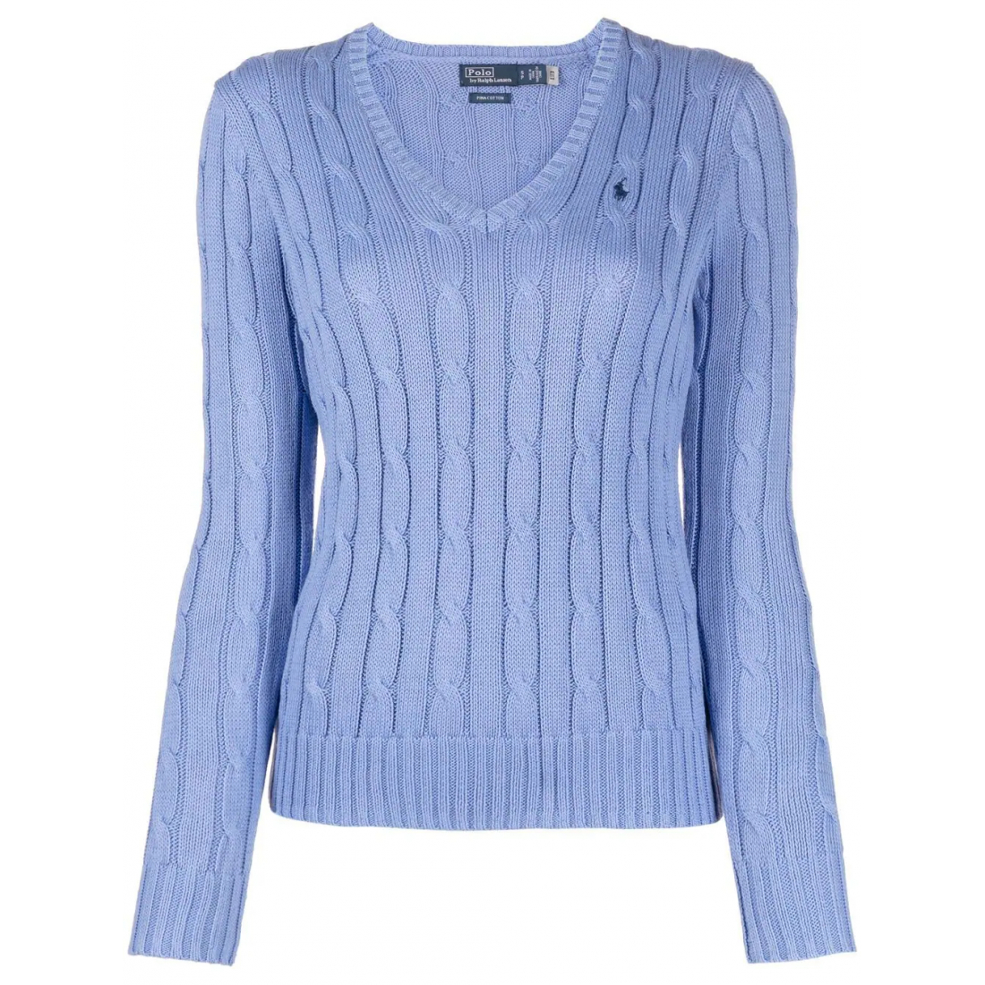 Pull 'Polo Pony Cable-Knit' pour Femmes