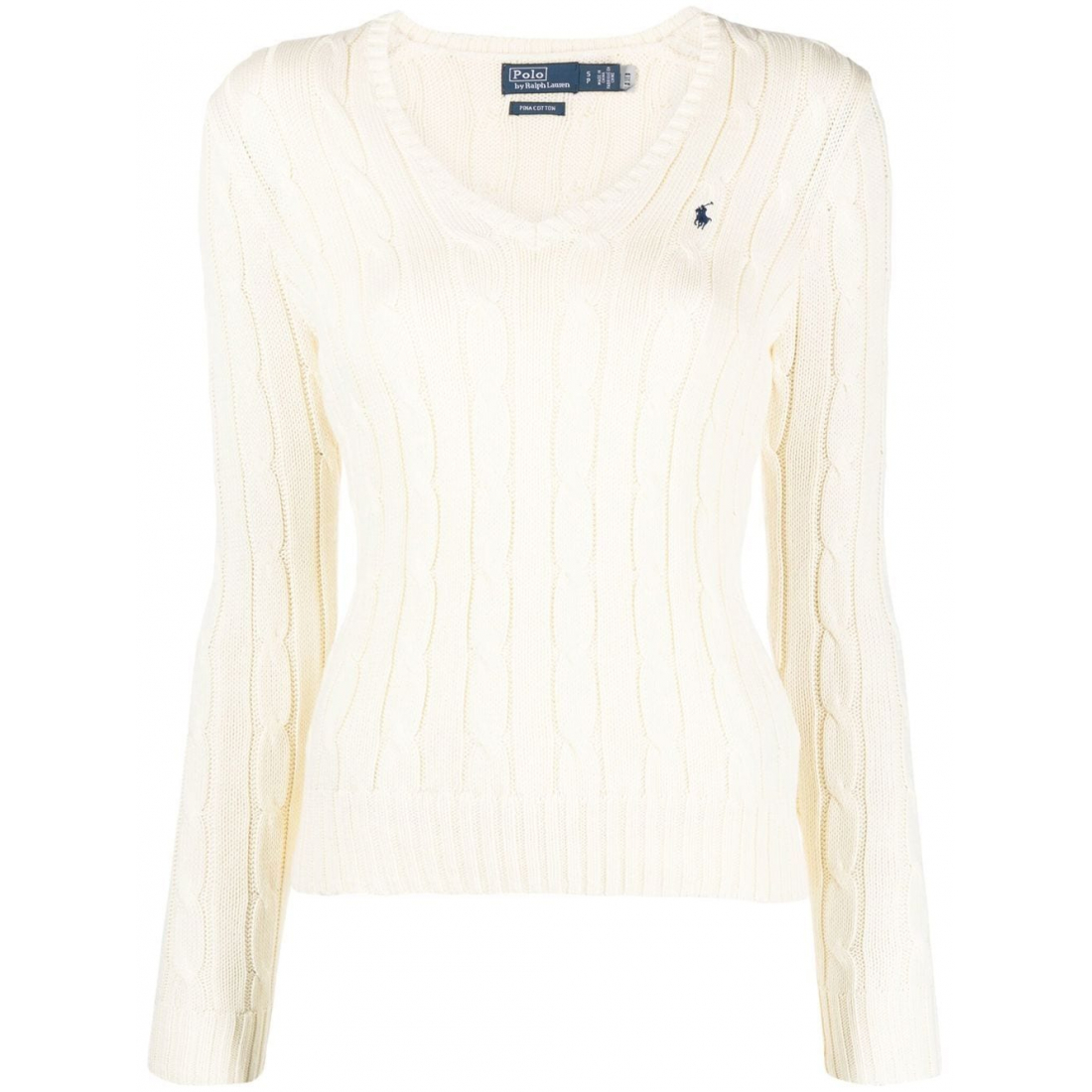 Women's 'Embroidered-Logo Cable-Knit' Sweater