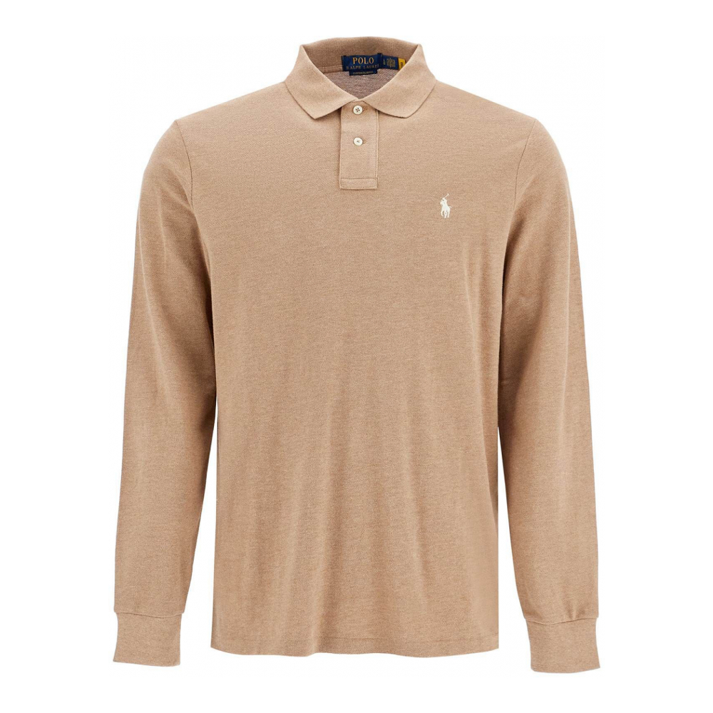 Men's Long-Sleeve Polo Shirt