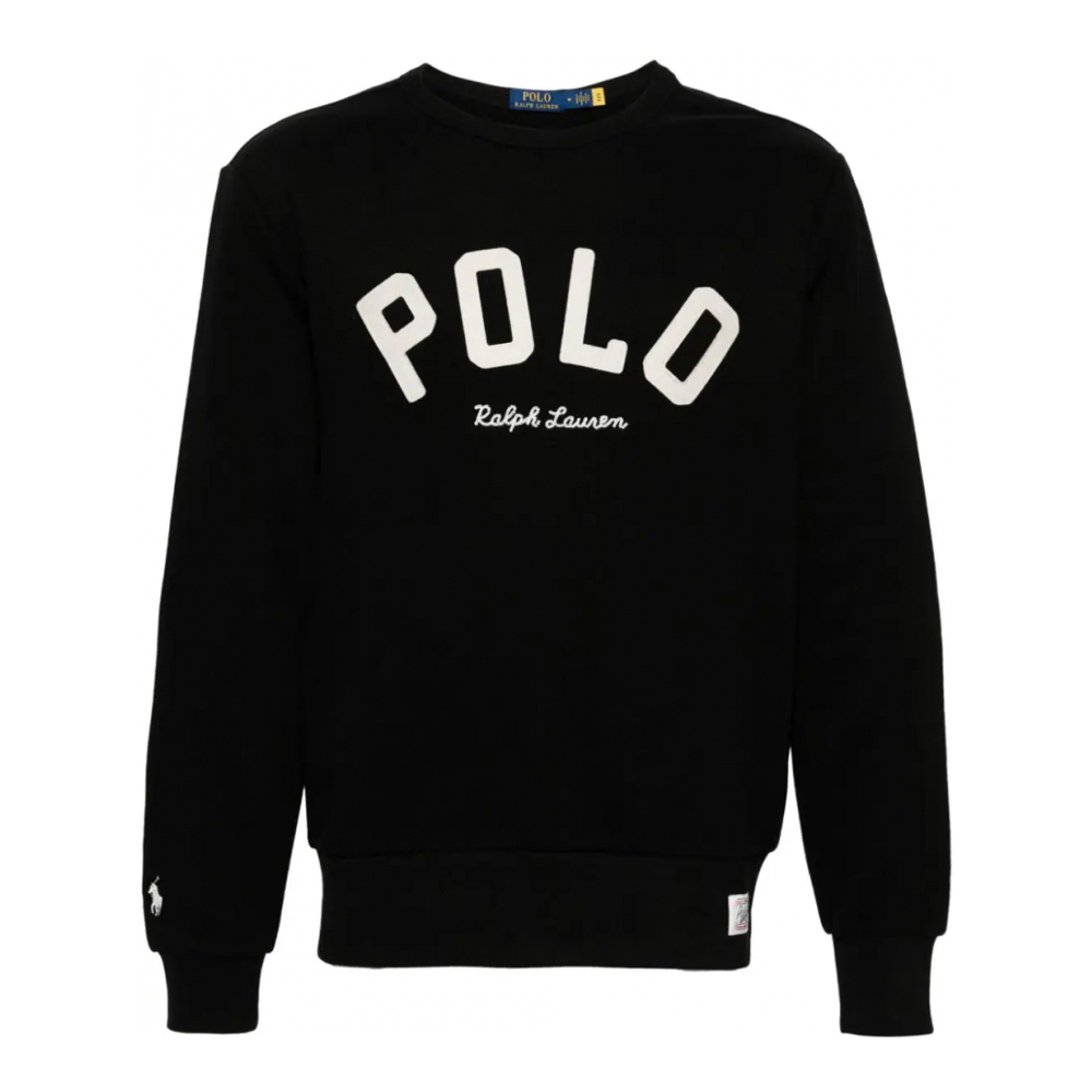 Sweatshirt 'Embroidered-Logo' pour Hommes