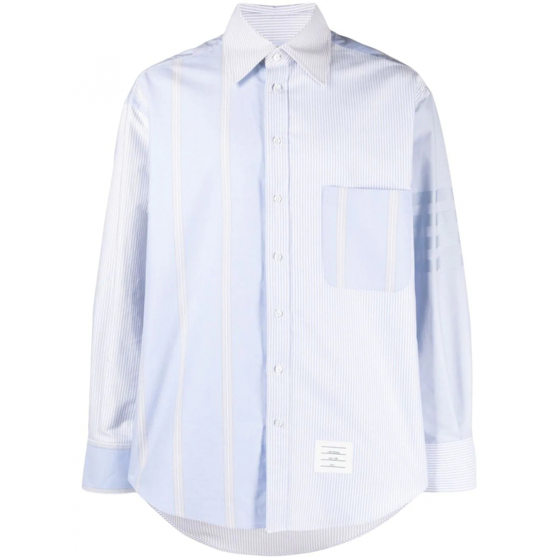 Men's 'Striped Patchwork' Shirt