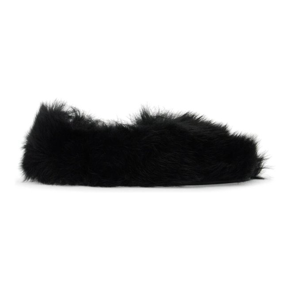 'Fur-Lined Slip-On' Hausschuhe für Damen