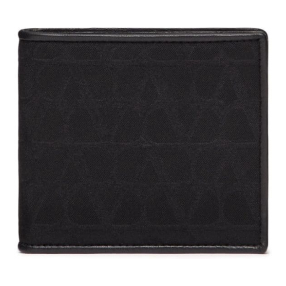 Men's 'Toile Iconographe Bi-Fold' Wallet