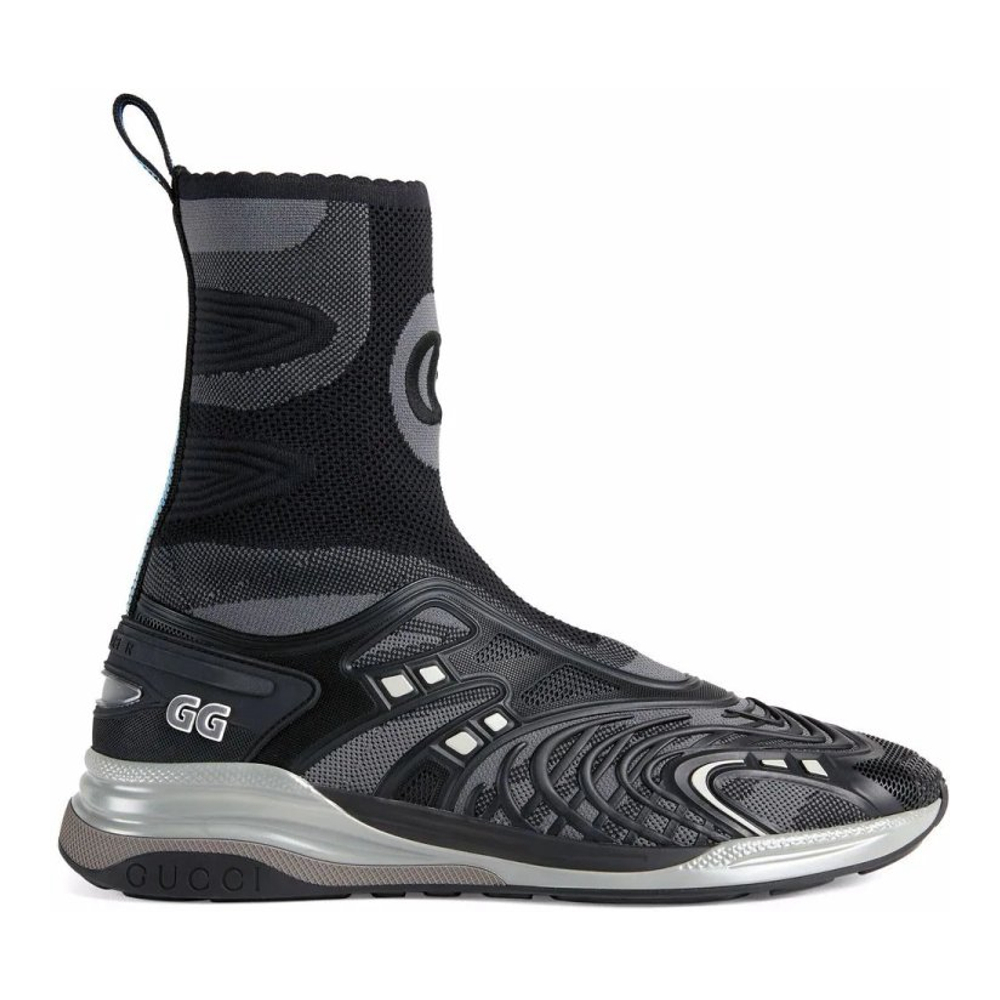 Men's 'Ultrapace Sock-Style' High-Top Sneakers