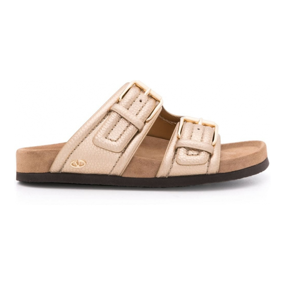 'Fussbet Double-Strap' Flache Sandalen für Damen