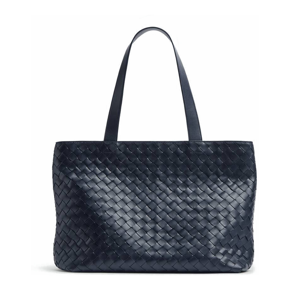 'Small Intrecciato Zipped' Tote Handtasche für Herren