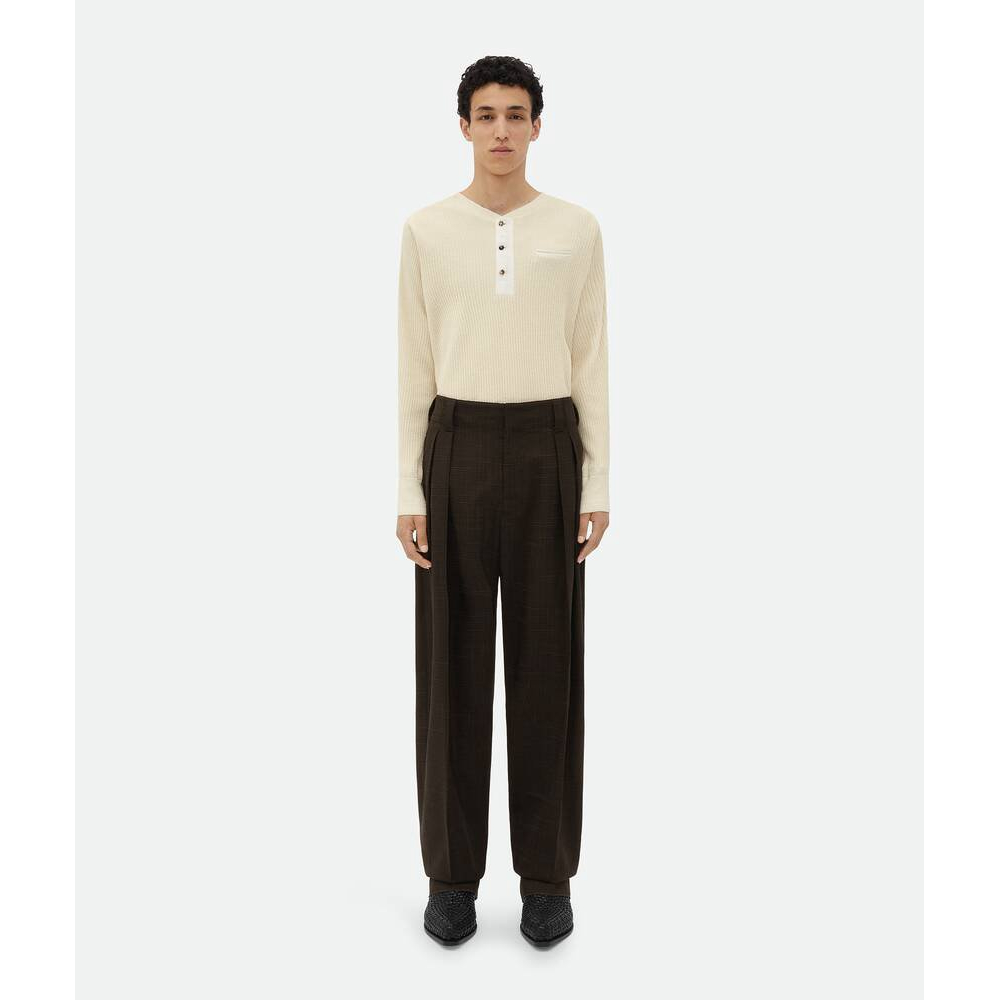 Men's 'Criss-Cross Pleated' Trousers