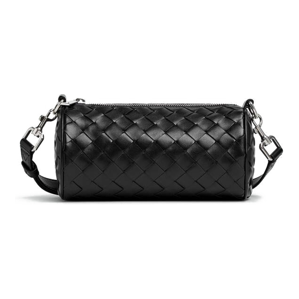 Men's 'Mini Intrecciato Barrel' Crossbody Bag