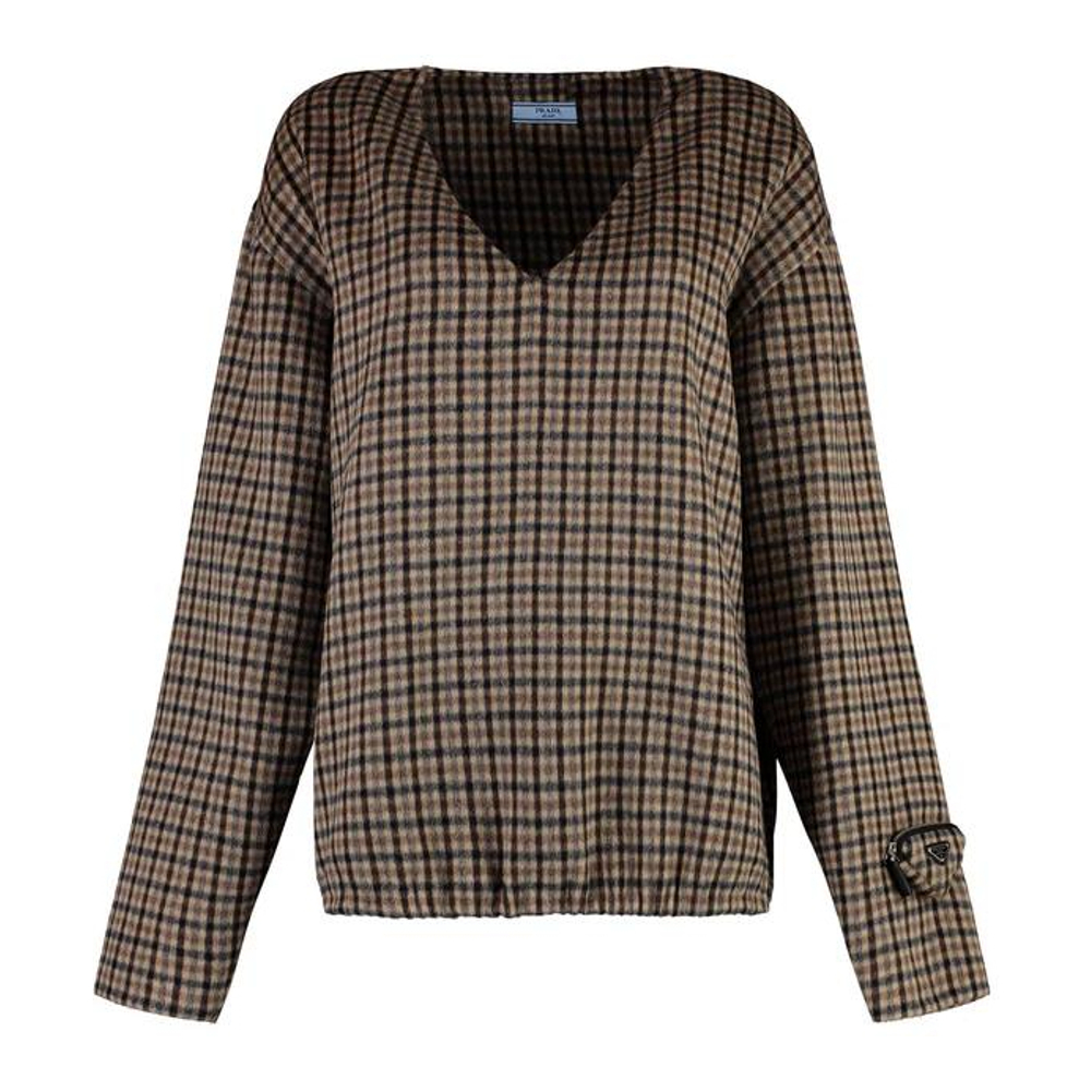 Women's 'Checked' Sweater