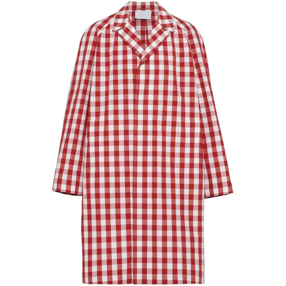 Men's 'Gingham-Check' Coat