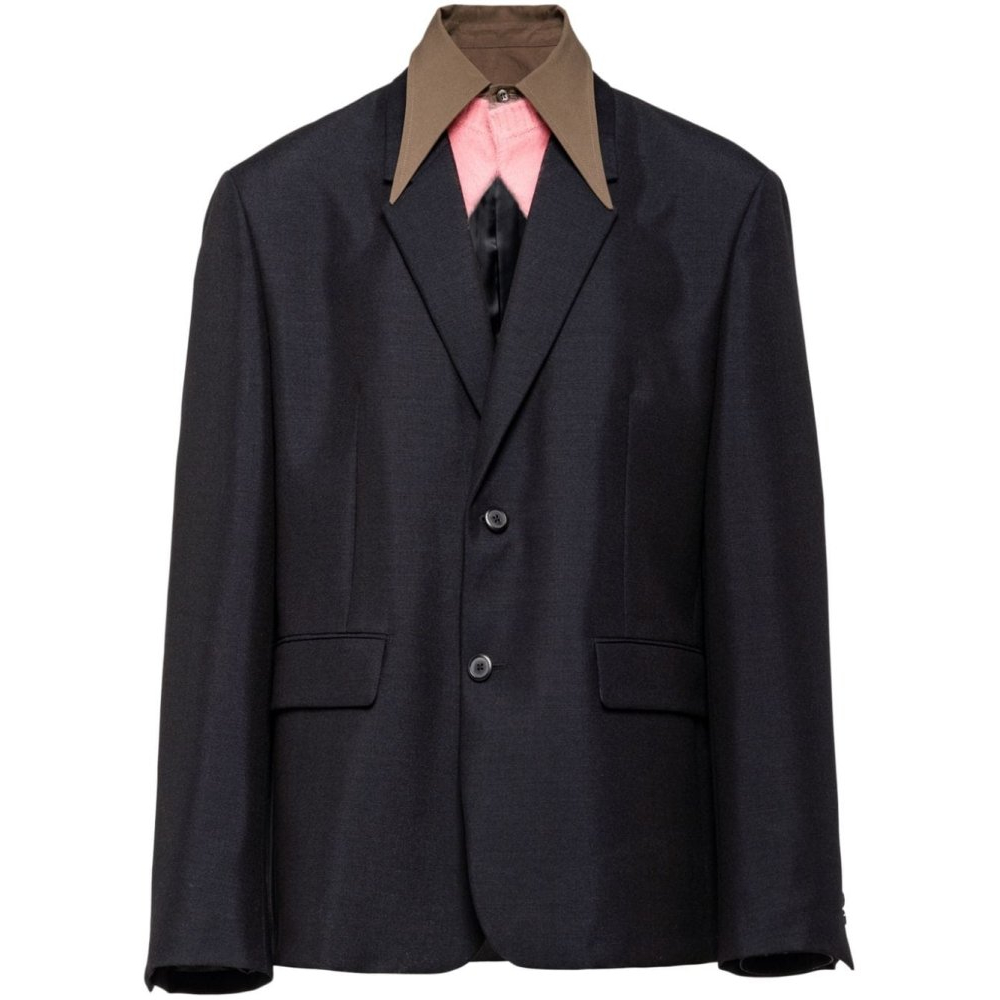 Blazer 'Detachable-Collar' pour Hommes