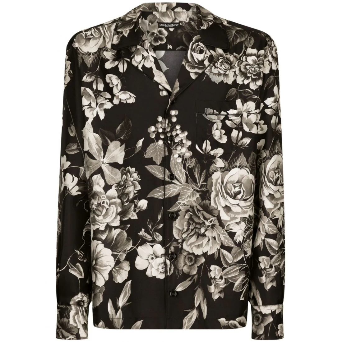 Chemise 'Floral-Print' pour Hommes