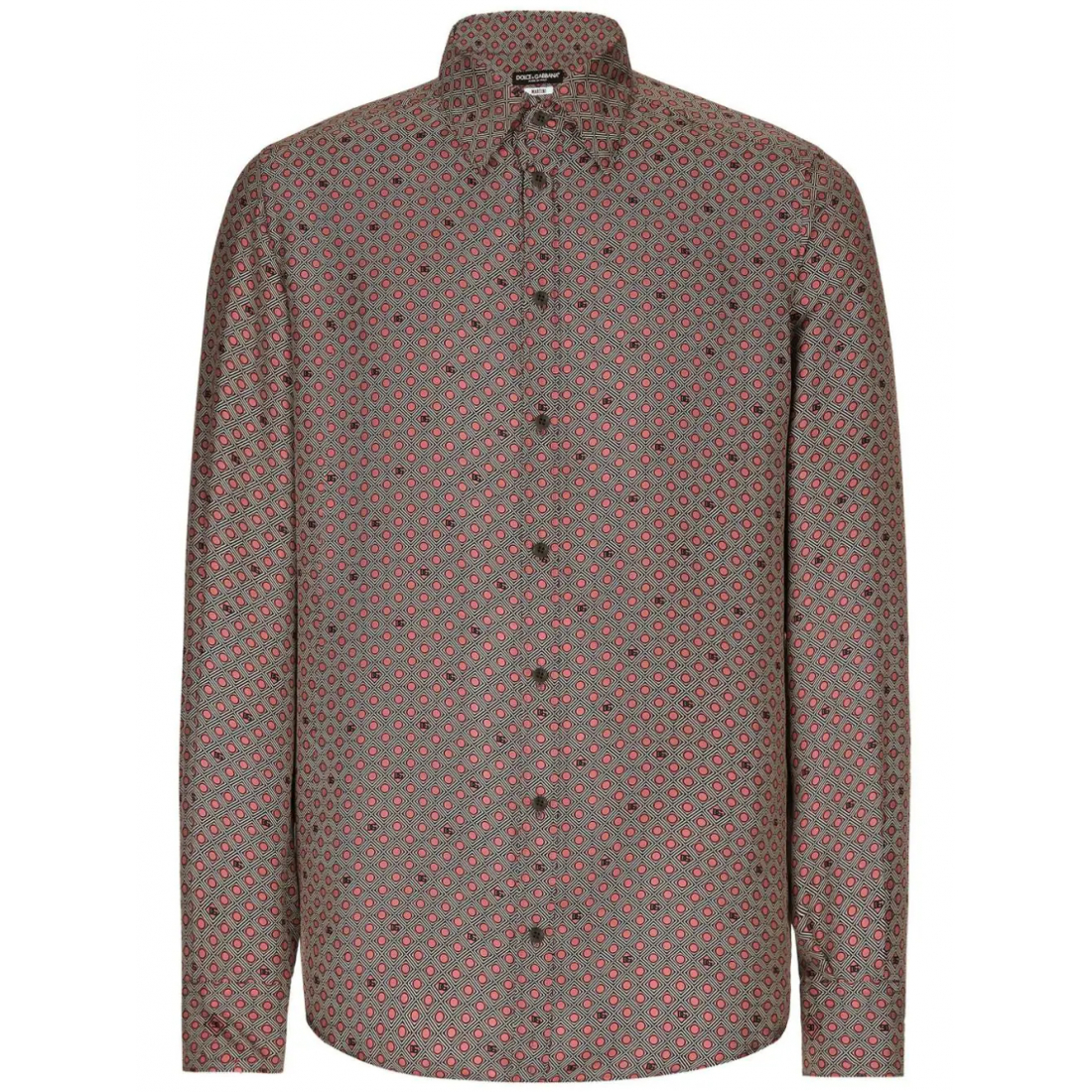 Chemise 'Geometric-Print' pour Hommes