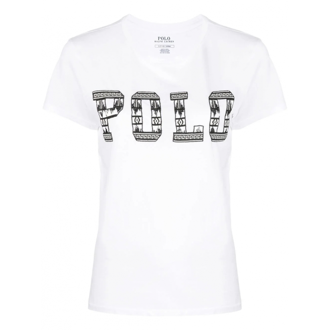 T-shirt 'Sequin Logo Detail' pour Femmes