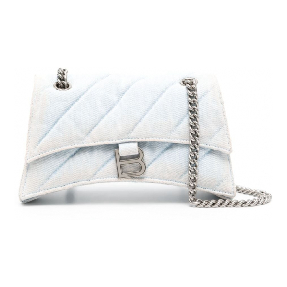 Women's 'Crush Denim' Shoulder Bag