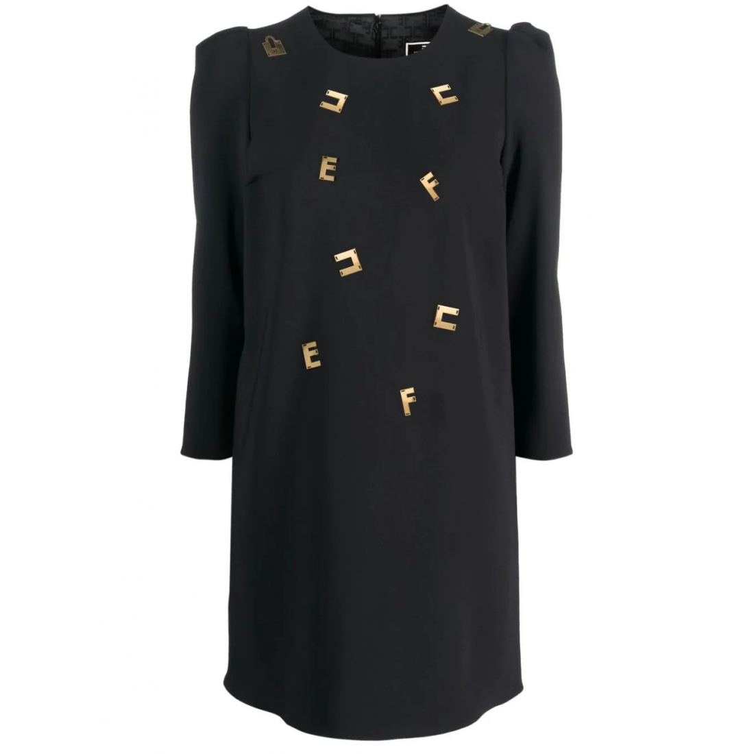 Robe mini 'Logo-Plaque Embellished' pour Femmes