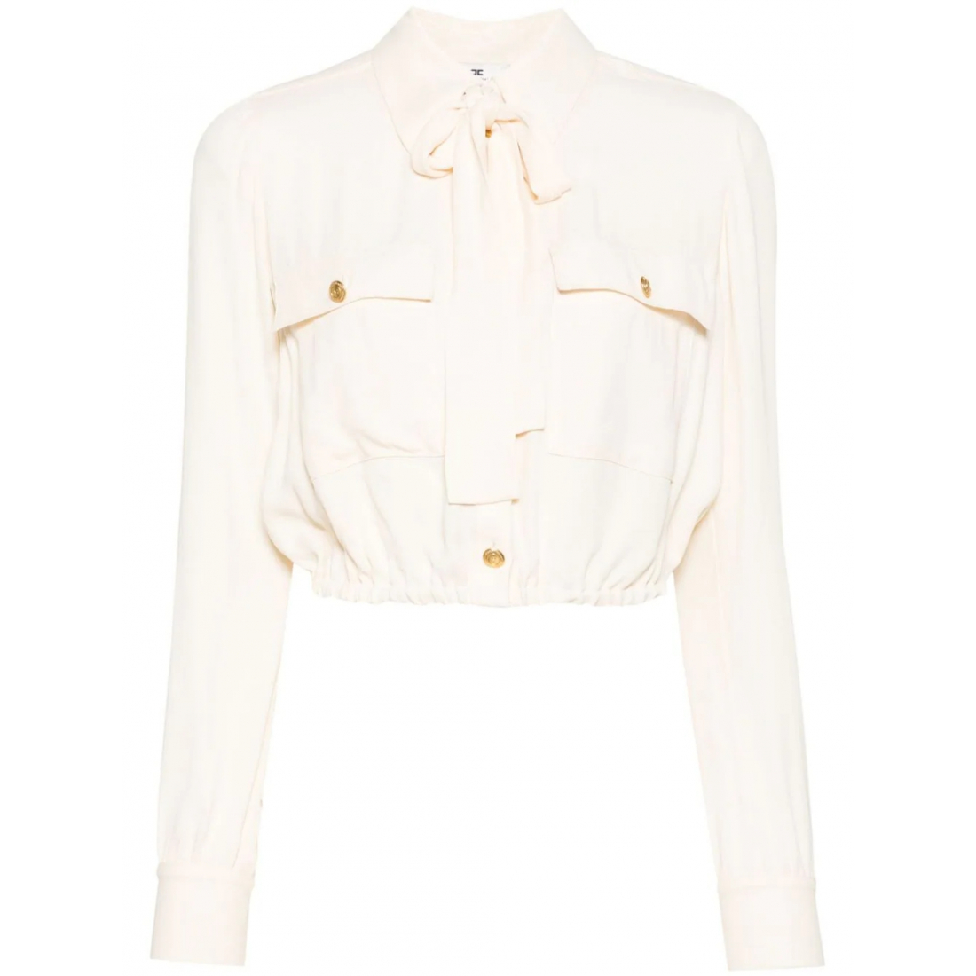 Women's 'Foulard Scarf Cropped' Shirt