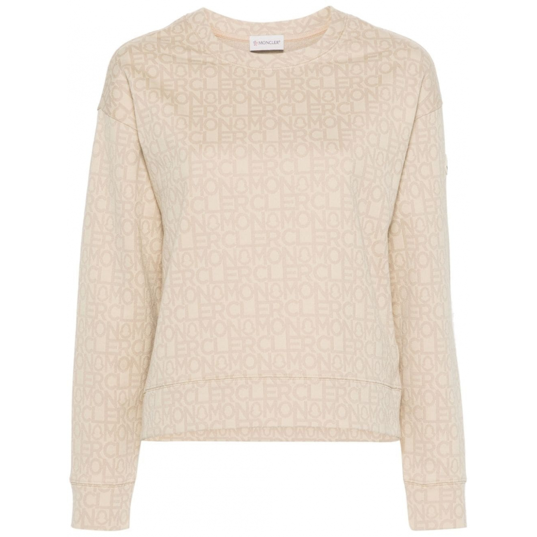 'Monogram-Jacquard' Sweatshirt für Damen