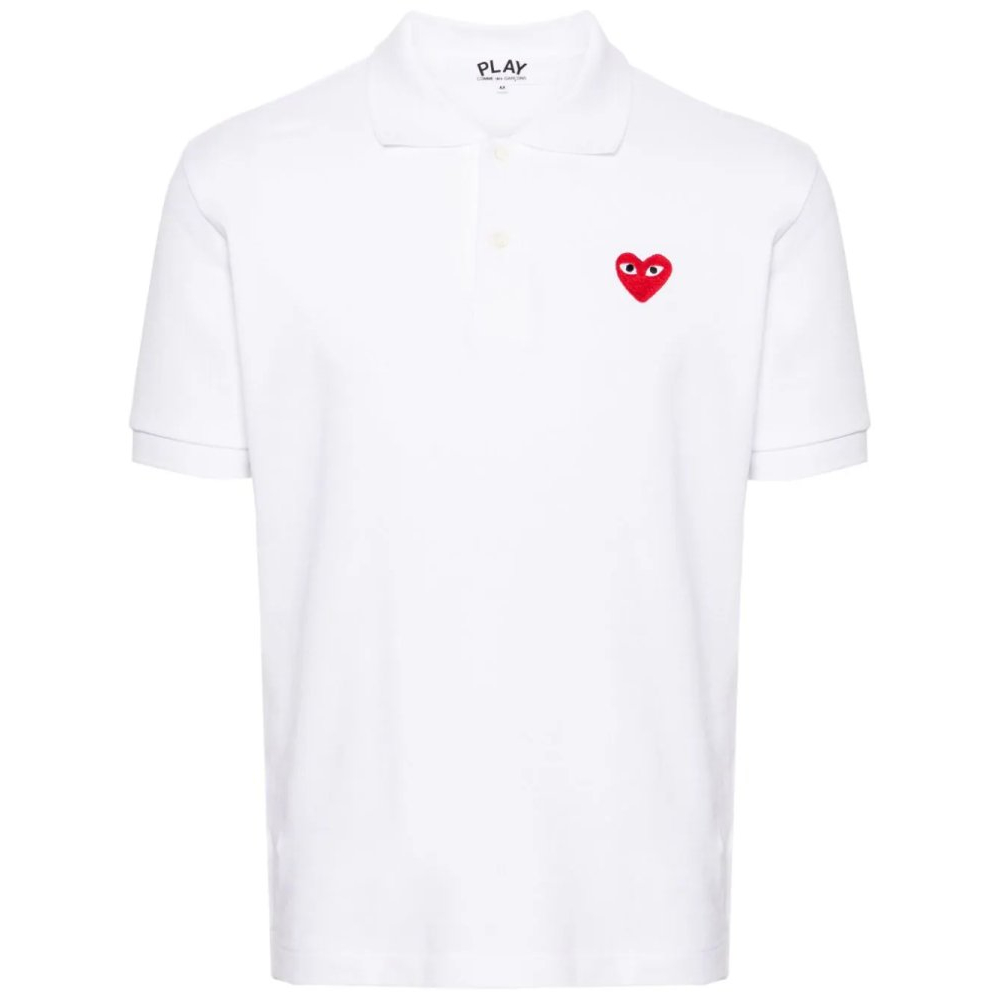 Men's 'Heart-Patch Piqué' Polo Shirt