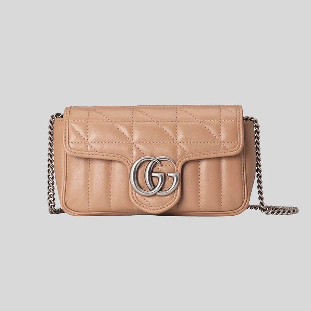 'GG Marmont Super Mini' Schultertasche für Damen