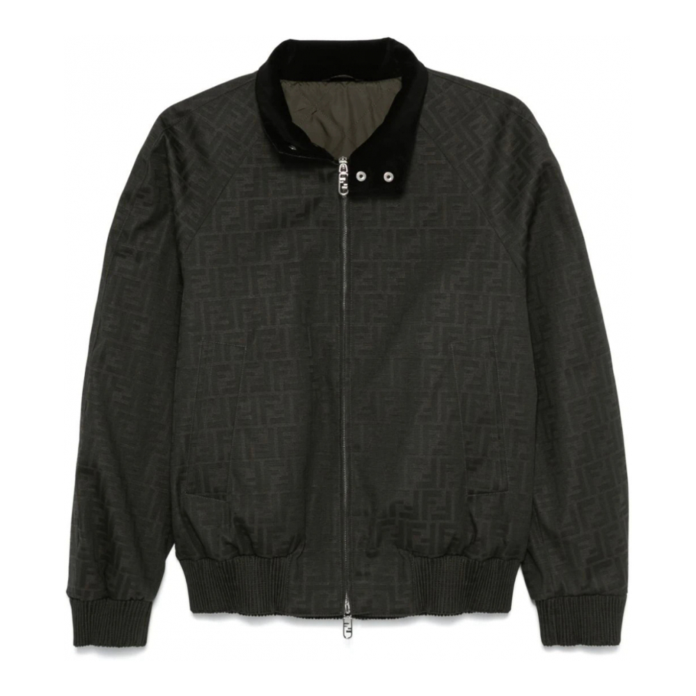 Men's 'FF-Jacquard' Bomber Jacket