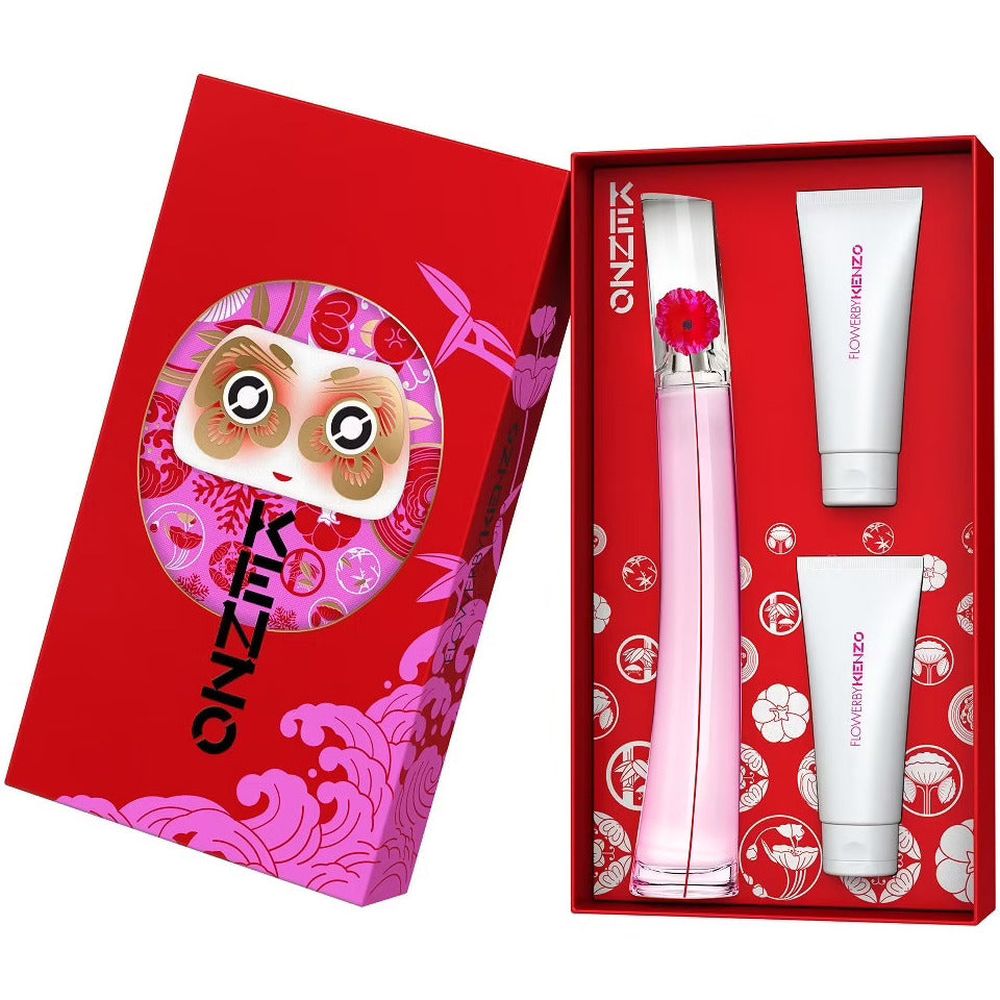 'Flower By Kenzo Poppy Bouquet' Parfüm Set - 3 Stücke