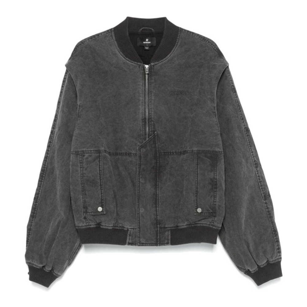 Men's 'Inset Sleeve' Bomber Jacket