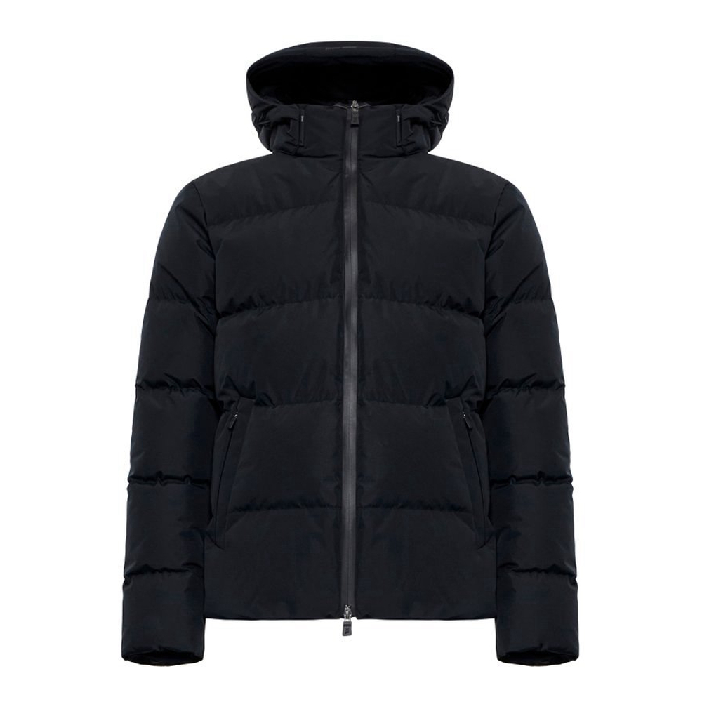 Manteau matelassé 'Zip-Up Hooded' pour Hommes