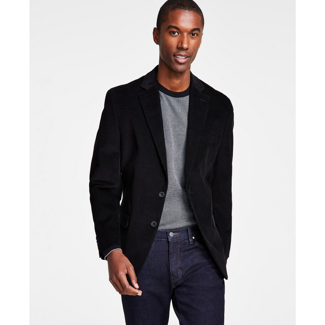 Blazer 'Modern-Fit Solid Sport' pour Hommes