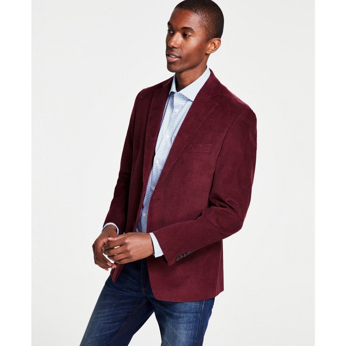 Blazer 'Modern-Fit Solid Sport' pour Hommes