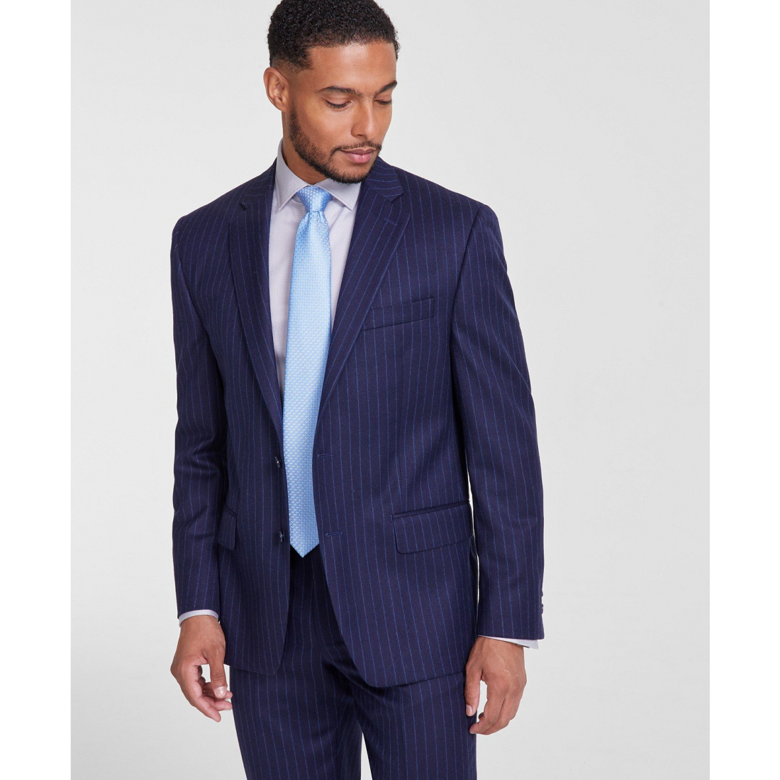 Blazer 'Classic-Fit Pinstripe Stretch Suit Separate' pour Hommes